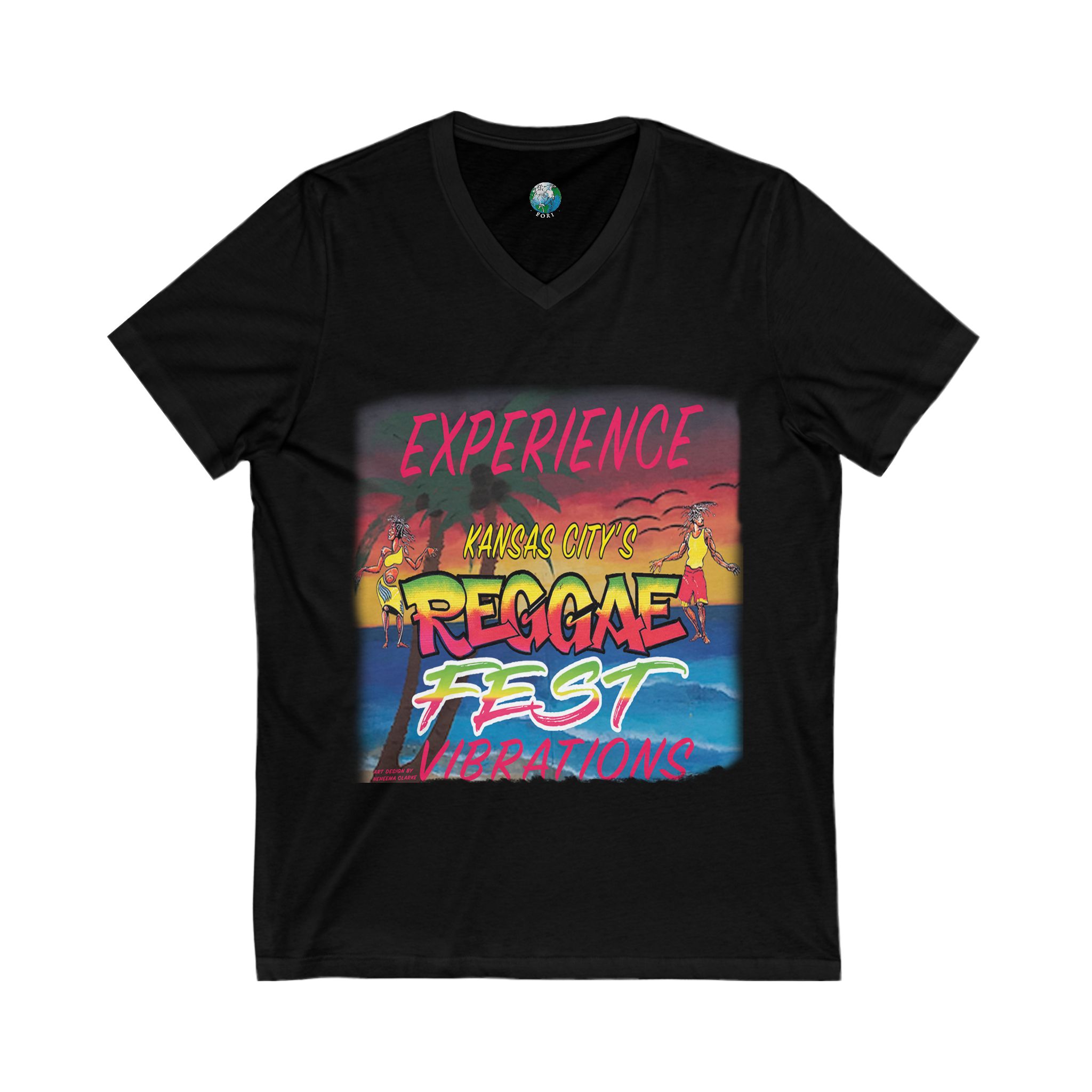 Experience Reggae Fest Vibes Women's Tee - Image 5
