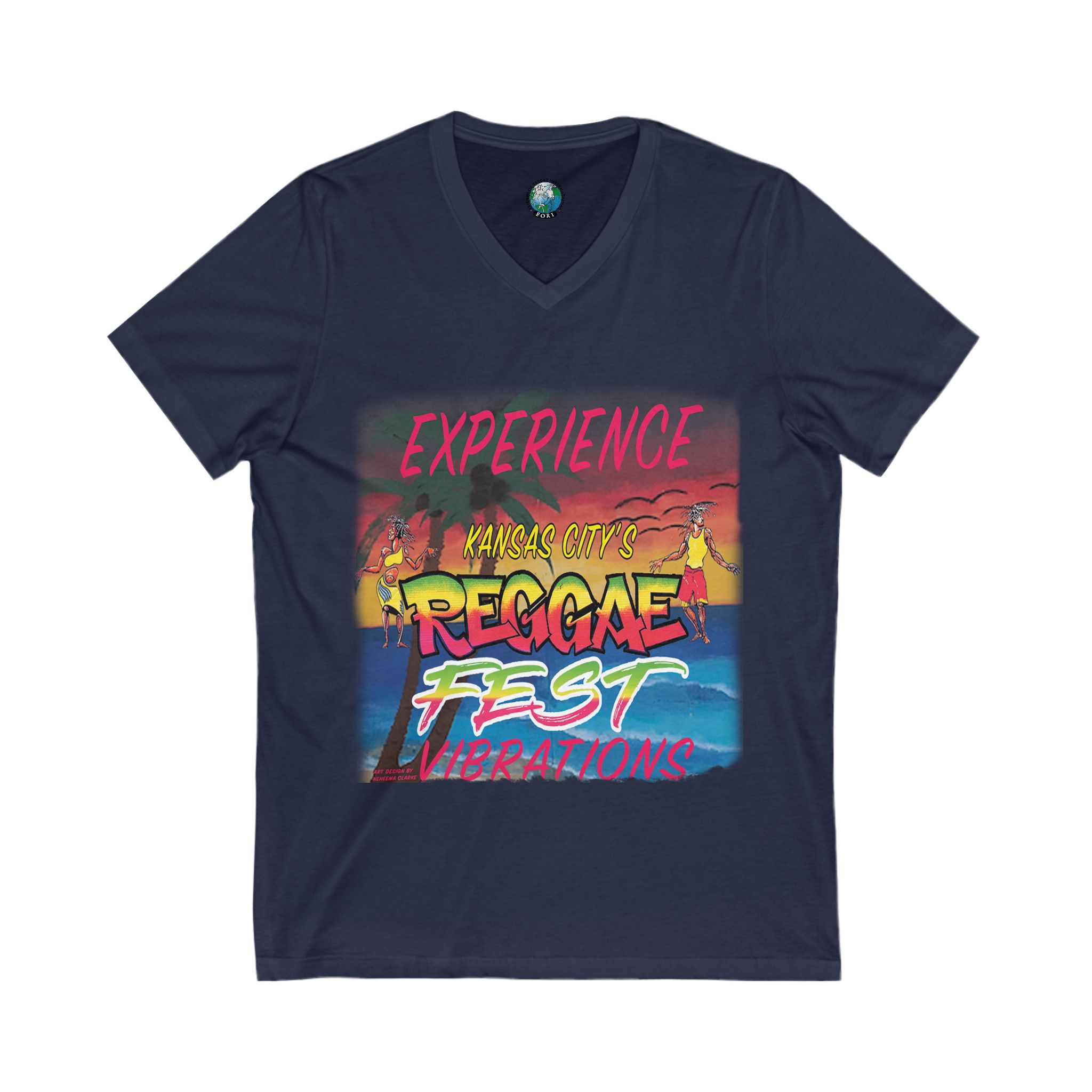 Experience Reggae Fest Vibes Women's Tee - Image 7