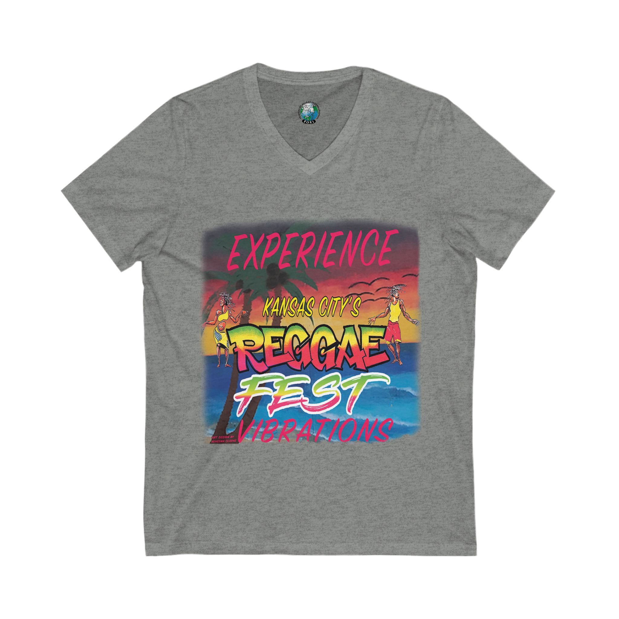Experience Reggae Fest Vibes Women's Tee - Image 3