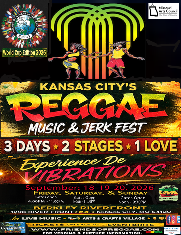 2026 ReggaeFest Friends of Reggae Kansas City - 2026